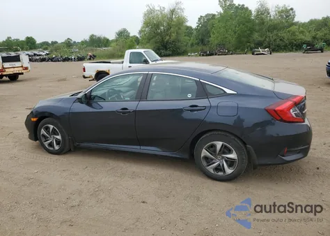 2020 Honda Civic Lx из США, поврежденный, VIN 19XFC2F69LE025564